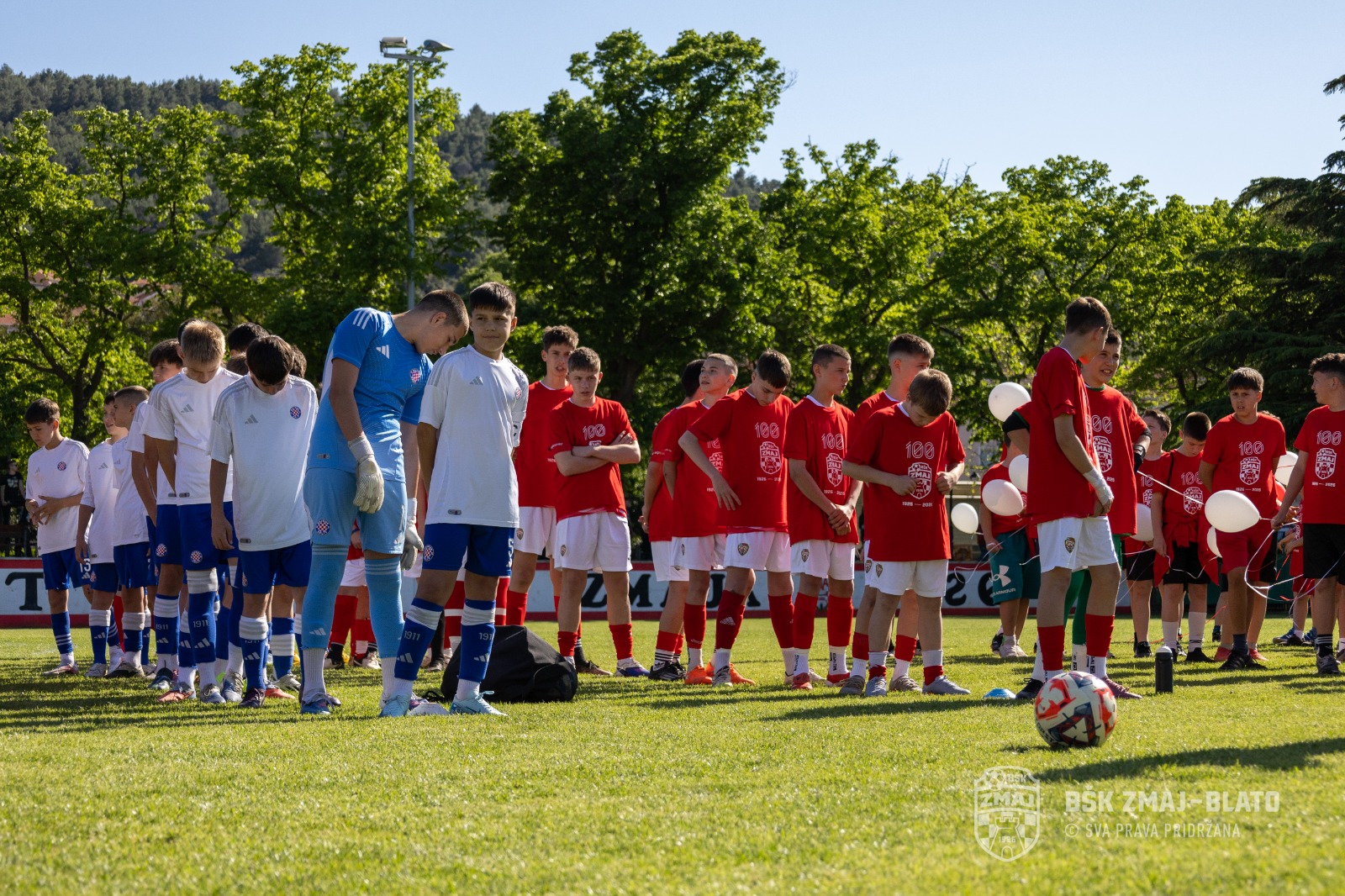 Nogometna škola BŠK Zmaj svečano imenovana po velikanu Hajduka Anti Žanetiću